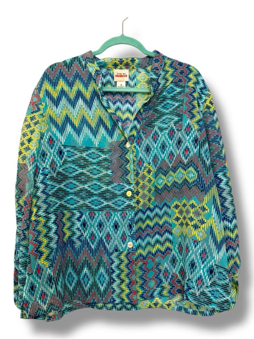 9 Shirt Bundle Chico’s & Ruby Road Plus Size  - Size 18 & Chicos 3 - Picture 8 of 12